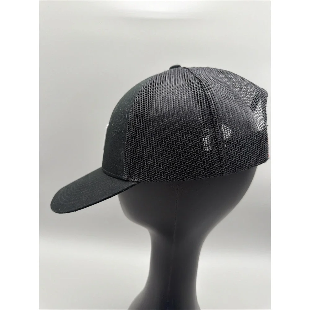MARUCCI Honor The Game Trucker Snap Back Black Hat EUC